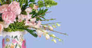 Floral Canvas Flower Pot 2